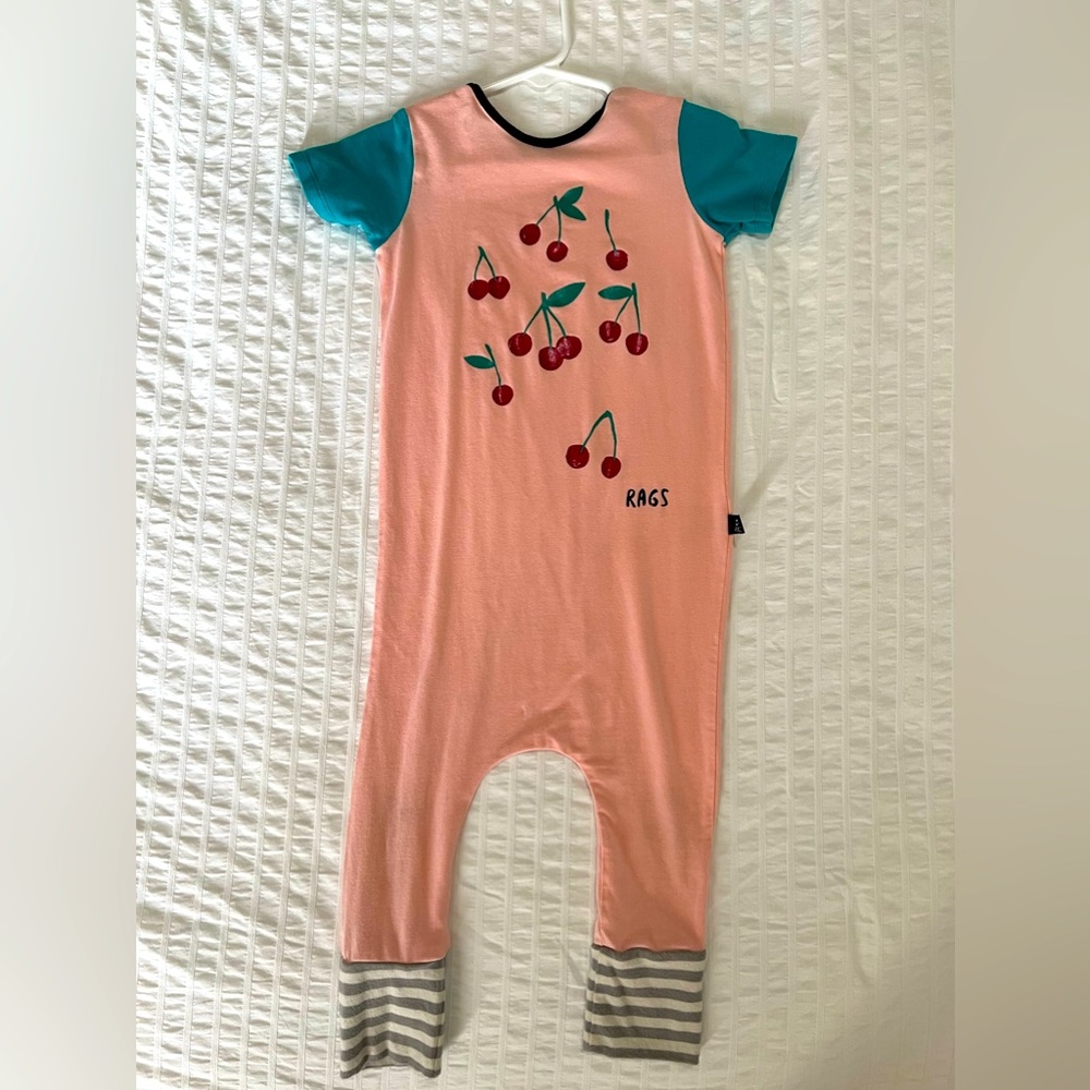 Rags short sleeve romper